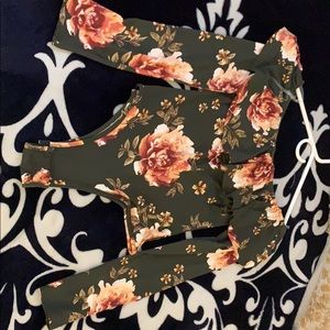 Flower bodysuit